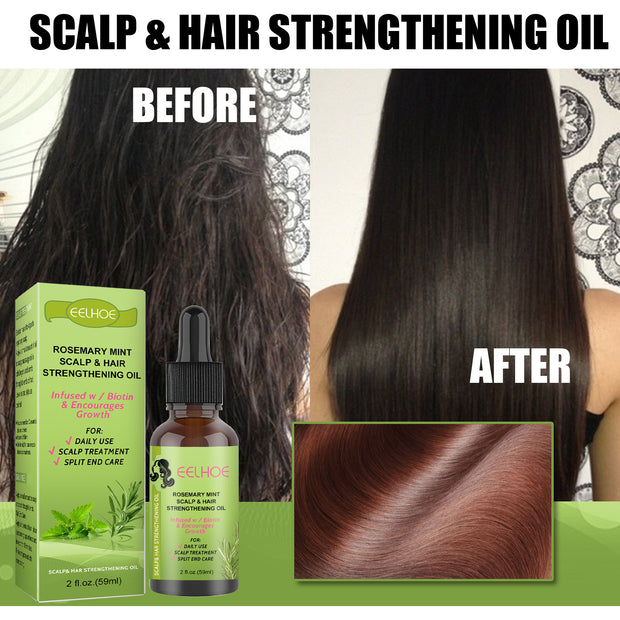 Rosemary Mint Hair Growth Serum  Scalp Massage Fluid