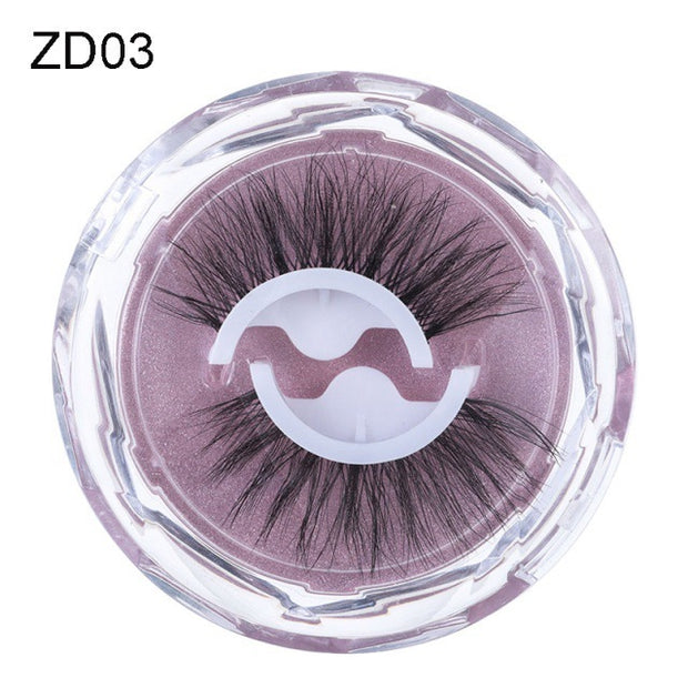 Self-Adhesive False Eyelashes Reusable Natural Curl