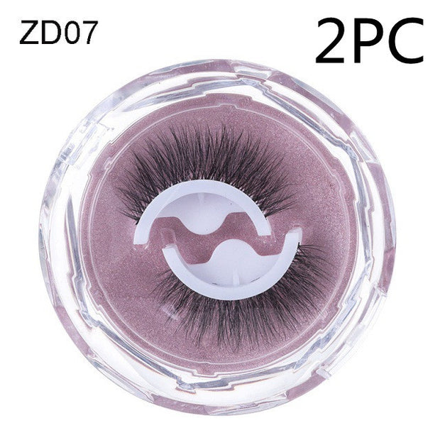 Self-Adhesive False Eyelashes Reusable Natural Curl