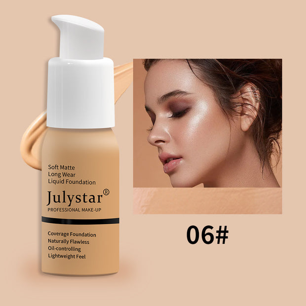 Waterproof Liquid Foundation Long-Lasting Concealer Makeup