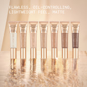 PHOFAY Full Coverage Foundation Long-Lasting Matte Finish