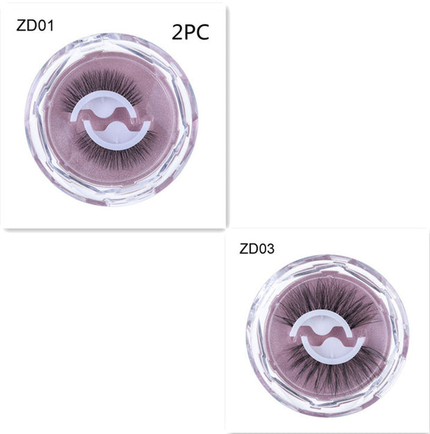 Self-Adhesive False Eyelashes Reusable Natural Curl