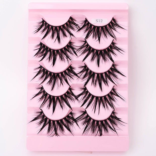 3D Manga Cluster Lashes Dramatic Fairy Look