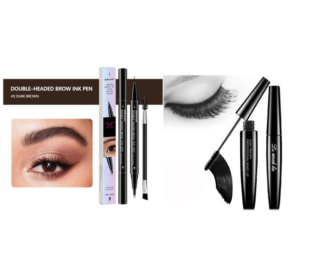 Thick Waterproof Lash Mascara  Long Volume & Curl