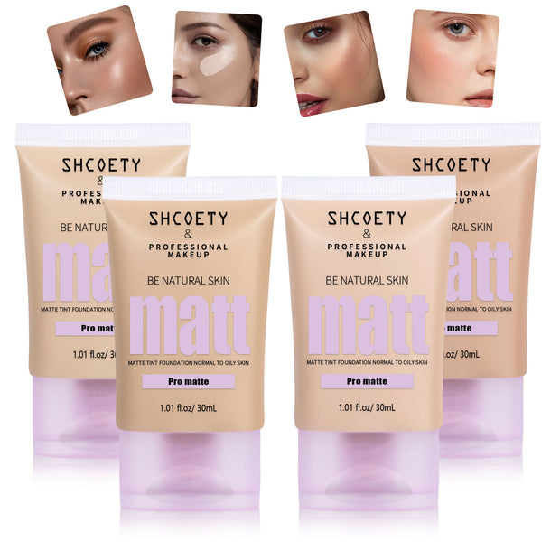 4-Color Longwear BB Cream  Natural Brightening Foundation