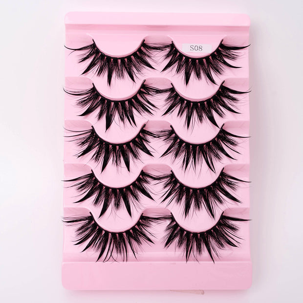 3D Manga Cluster Lashes Dramatic Fairy Look