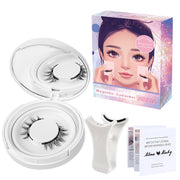 Natural Magnetic False Eyelashes Mink Hair, Super Soft