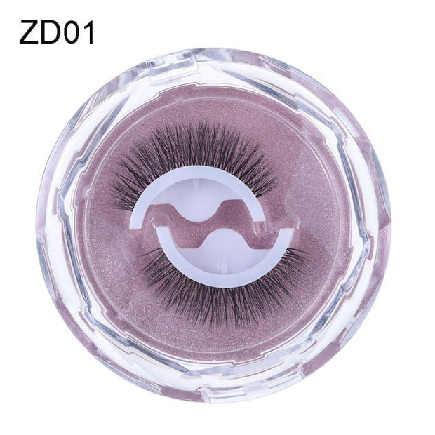 Self-Adhesive False Eyelashes Reusable Natural Curl