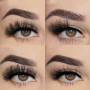 Natural Mink Hair False Eyelashes Lightweight & Soft