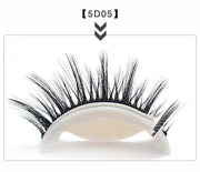 Glue-Free 5D Self-Adhesive False Eyelashes Easy Wear